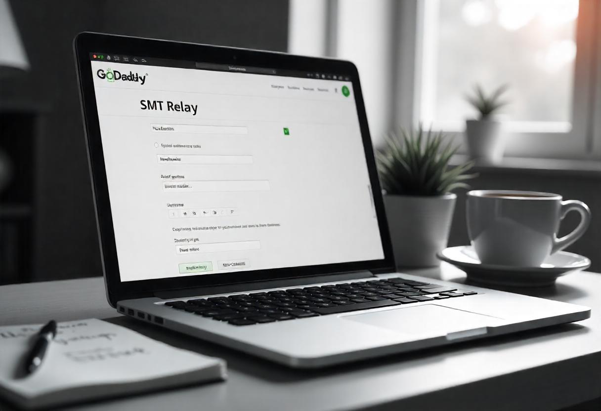 smtp relay settings godaddy